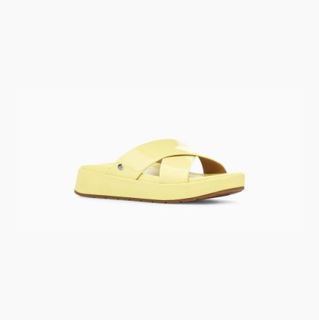 UGG Emily Light Yellow Sandals for Women (HZFL08423)